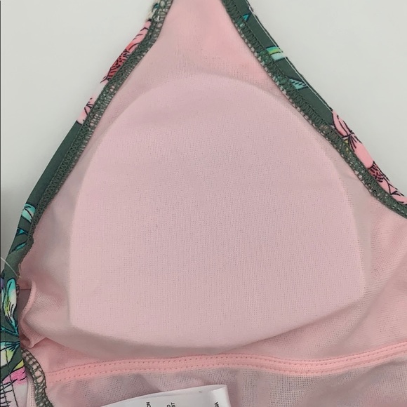 4/$25 Floral V-Neck Low Back One Piece Swimsuit - Picture 7 of 8